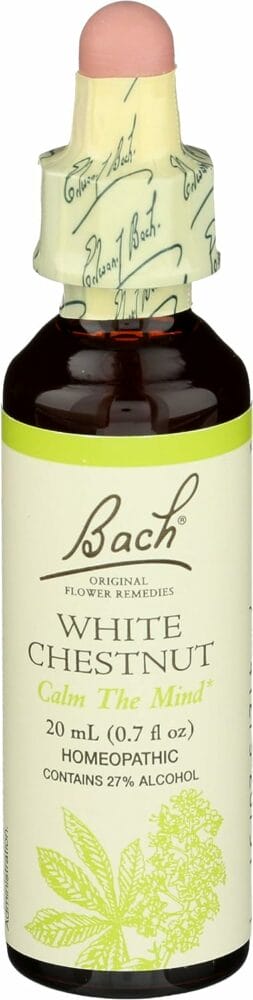 Bach, Bach Original Flower Remedies White Chestnut, 0.68 Fl Oz