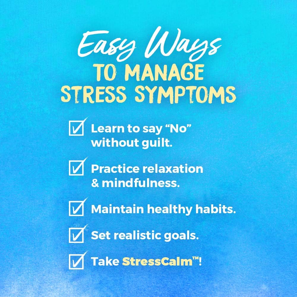 Boiron Stresscalm Homeopathic Medicine for Stress Relief, 60 Count