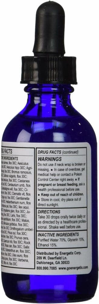 Energetix Fields of Flowers Homeopathic Remedy - Perfect for Emotional Symptoms Such as Fear, Anxiety, Depression and Despondency - 38 Traditional Flower Essences - 2 Fluid Ounce (59.1 Milliliters)