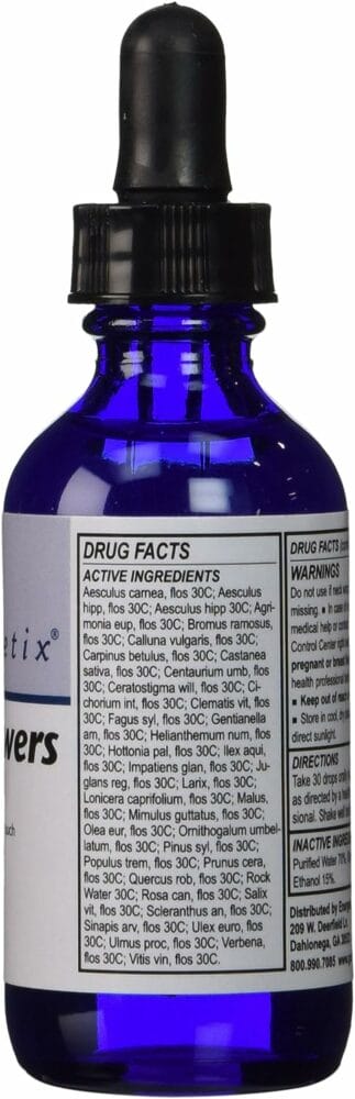 Energetix Fields of Flowers Homeopathic Remedy - Perfect for Emotional Symptoms Such as Fear, Anxiety, Depression and Despondency - 38 Traditional Flower Essences - 2 Fluid Ounce (59.1 Milliliters)