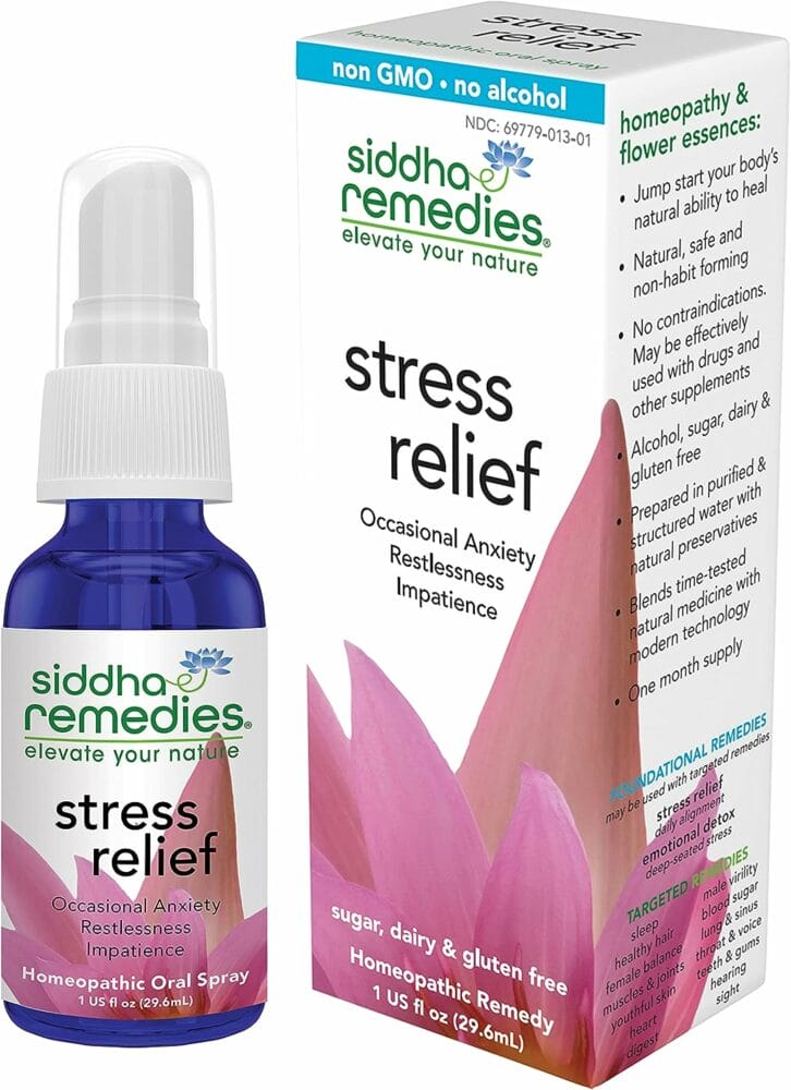 Siddha Remedies Stress Relief Homeopathic Oral Spray Review