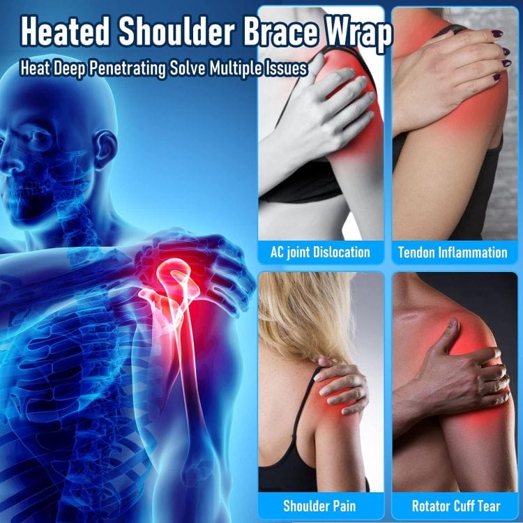 Shoulder Heating Pad Heated Wrap Review multiple issues