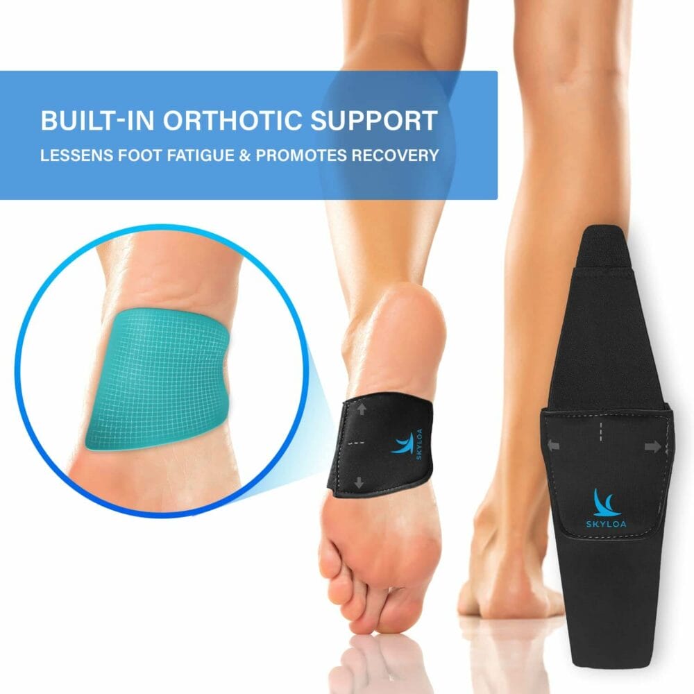 Skyloa High-Performance Arch Support Review built-in orthopedic support