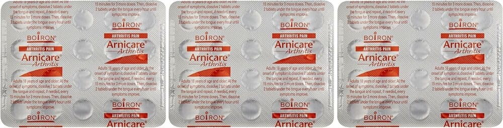 Boiron Arnicare Arthritis, 60 Tablets, Homeopathic Medicine for Arthritis