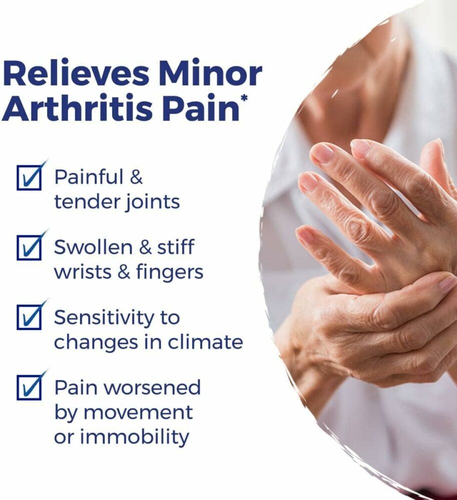 Boiron Arnicare Arthritis Tablets for Arthritis Pain Relief, Joint Soreness, and Rheumatic Pain - 120 Tablets (2 Pack of 60)