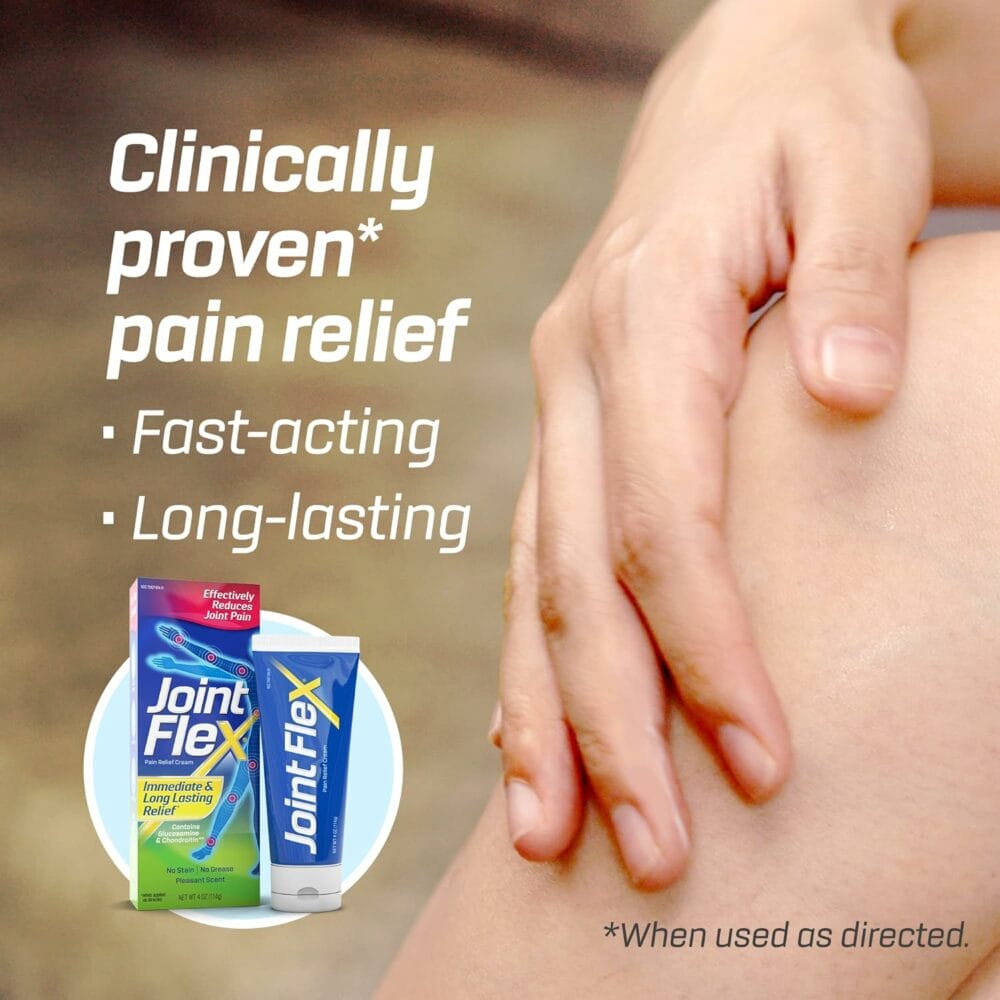 JointFlex Pain Relief Cream for Joint  Arthritis, 4 Oz