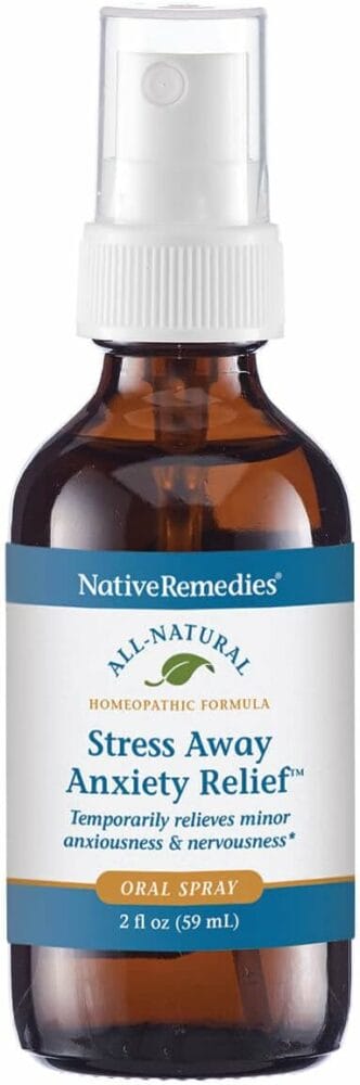 Native Remedies Stress Away Anxiety Relief Oral Spray 2 Pack