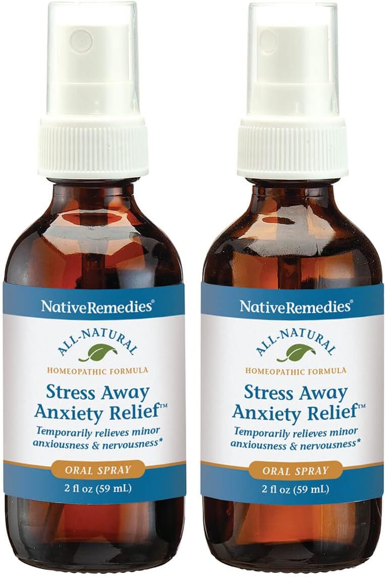 Native Remedies Stress Away Anxiety Relief Oral Spray 2 Pack Native Remedies Stress Away Anxiety Relief Oral Spray 2 Pack
