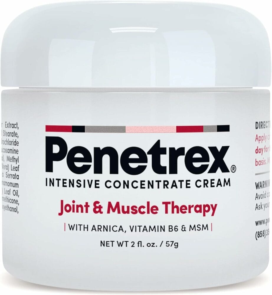 Penetrex Joint  Muscle Therapy – 2oz Cream – Intensive Concentrate Rub for Joint and Muscle Recovery, Premium Formula with Arnica, Vitamin B6 and MSM Provides Relief for Back, Neck, Hands, Feet