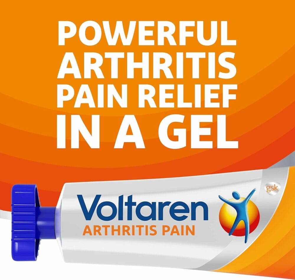 Voltaren Arthritis Pain Gel For Powerful Topical Arthritis Pain Relief, Amazon Exclusive - 3.5 Oz/100 g Tube And 0.71 Oz/20 g Travel Size Tube