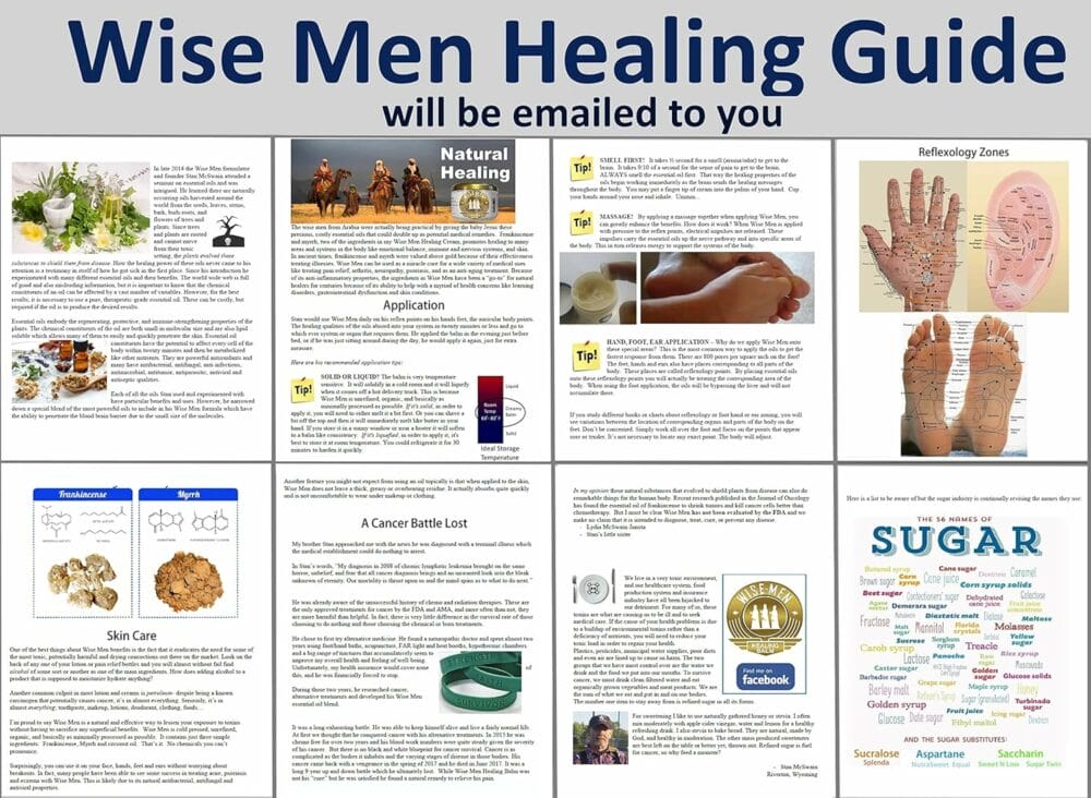 Wise Men Healing Balm with Myrrh and Frankincense Essential Oils for Neuropathy, Sciatica and Nerve Pain Massage and Skin Moisturizing