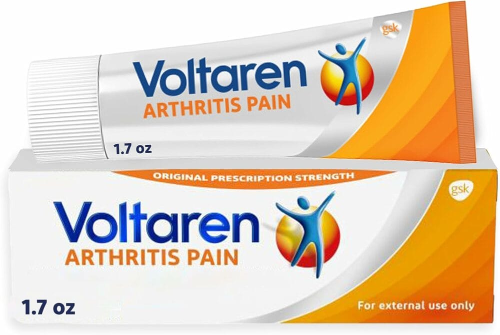 Voltaren Arthritis Pain Gel for Powerful Topical Arthritis Pain Relief, No Prescription Needed - 1.7 oz/50 g Tube