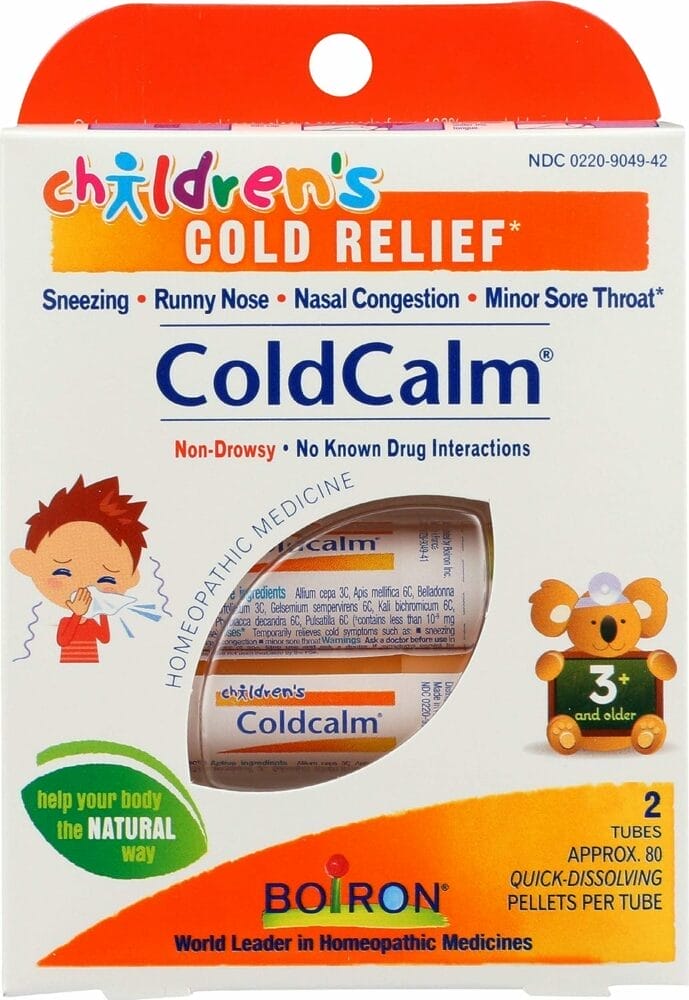 Boiron Childrens Coldcalm, 80 CT