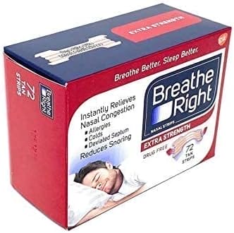 Breathe Right Extra Nasal Strips, 72 Count, 3 Pack Breathe Right Extra Nasal Strips, 72 Count, 3 Pack