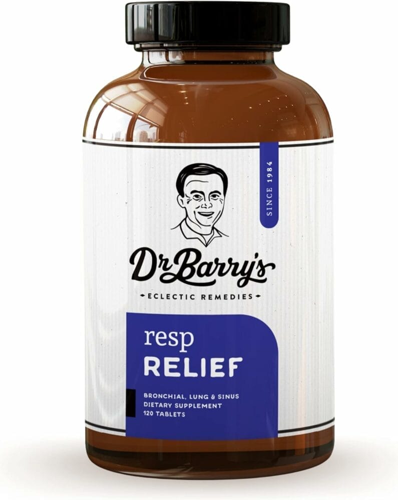 Dr. Barrys Natural Respiratory  Sinus Pressure Relief, Nasal Congestion and Cough, Lung Cleanse and Breathing System Support Dr. Barrys Natural Respiratory  Sinus Pressure Relief, Nasal Congestion and Cough, Lung Cleanse and Breathing System Support