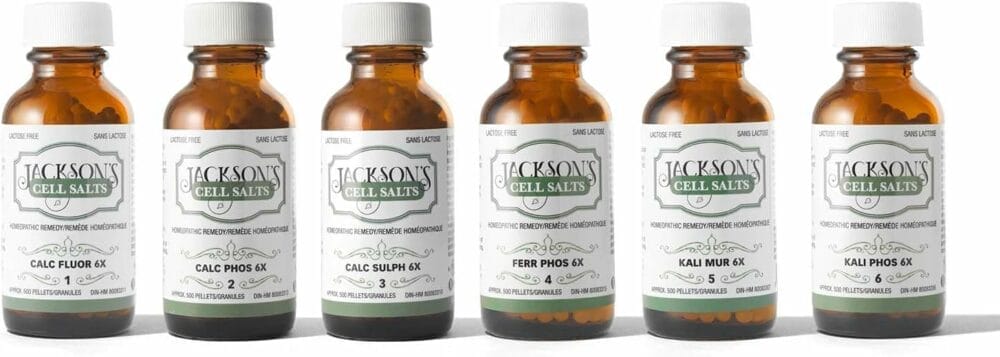 Jacksons 12 Cell Salt Kit (500 Pellets per Bottle) - Certified Vegan, Lactose-Free Cell Salts #1-12, Made in The USA Jacksons 12 Cell Salt Kit (500 Pellets per Bottle) - Certified Vegan, Lactose-Free Cell Salts #1-12, Made in The USA