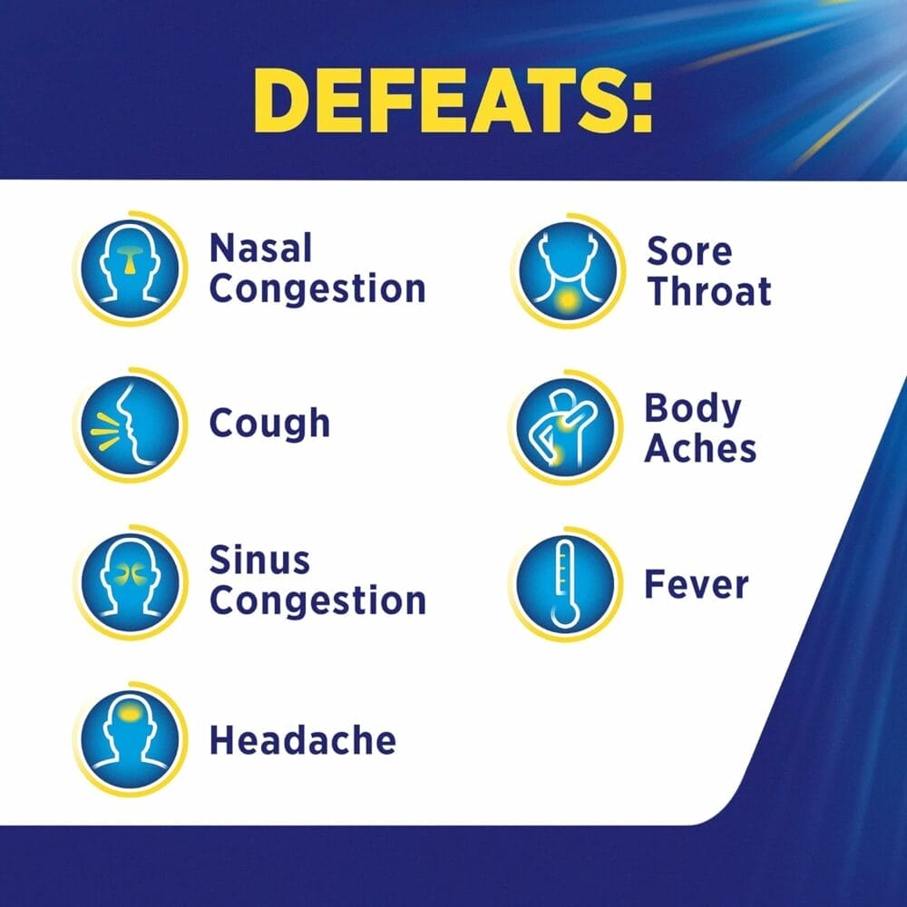 Product Of Theraflu, Daytime Severe Cold  Cough, Count 1 - Medicine Cold/Sinus/Allergy/ Grab Varieties  Flavors Product Of Theraflu, Daytime Severe Cold  Cough, Count 1 - Medicine Cold/Sinus/Allergy/ Grab Varieties  Flavors