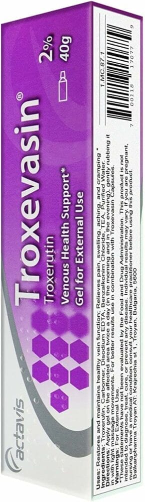 Troxevasin Gel 40g/1.4 Oz Troxevasin Gel 40g/1.4 Oz